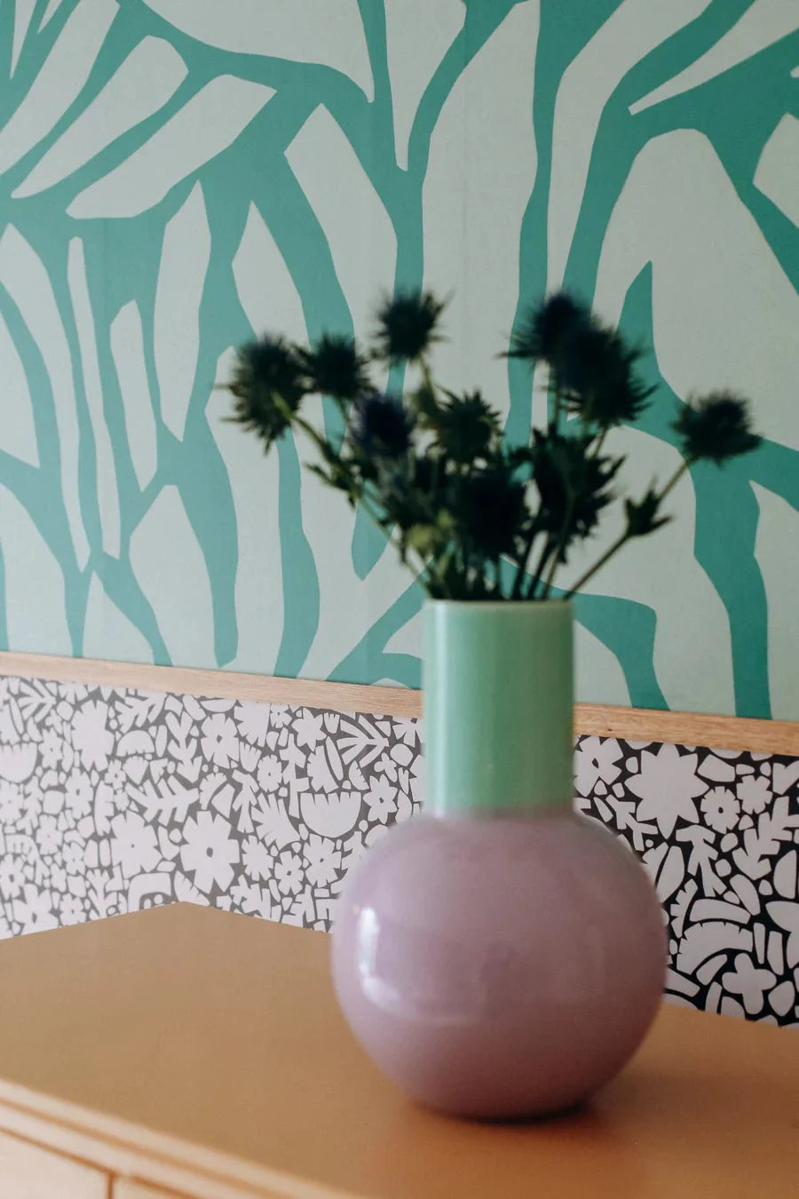 Flowerfield Brown - Naturel Noord