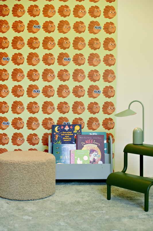 Lion head - Matcha - Aniek Bartels