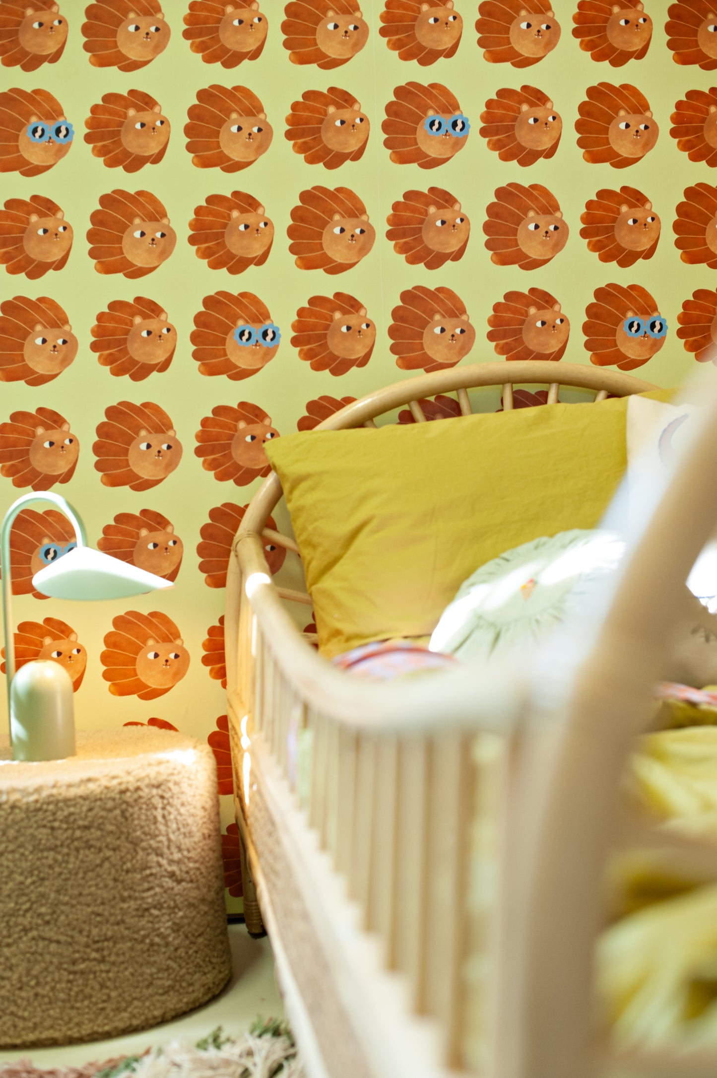 Lion head - Matcha - Aniek Bartels