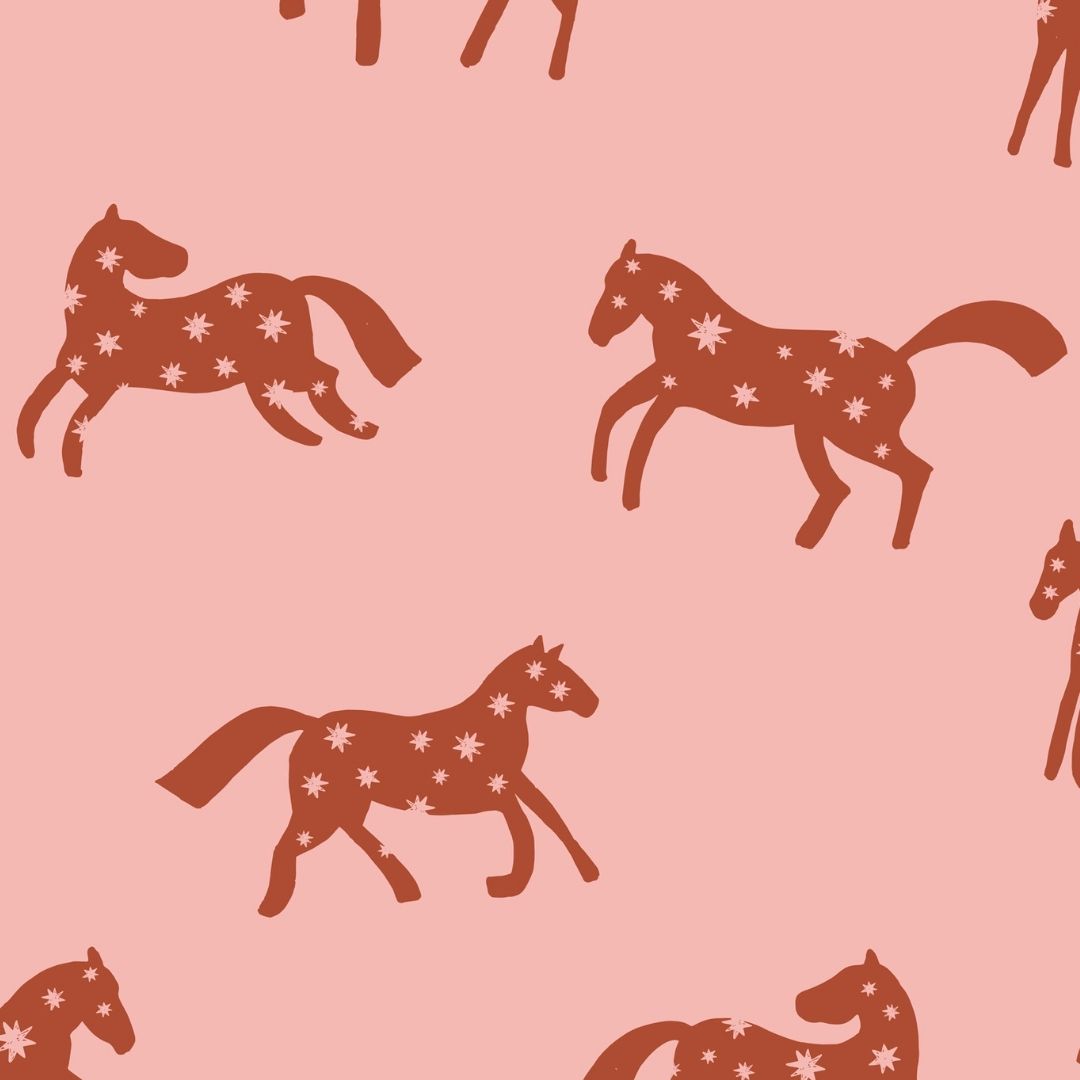 Magic Horses - Pink - Joëlle Wehkamp