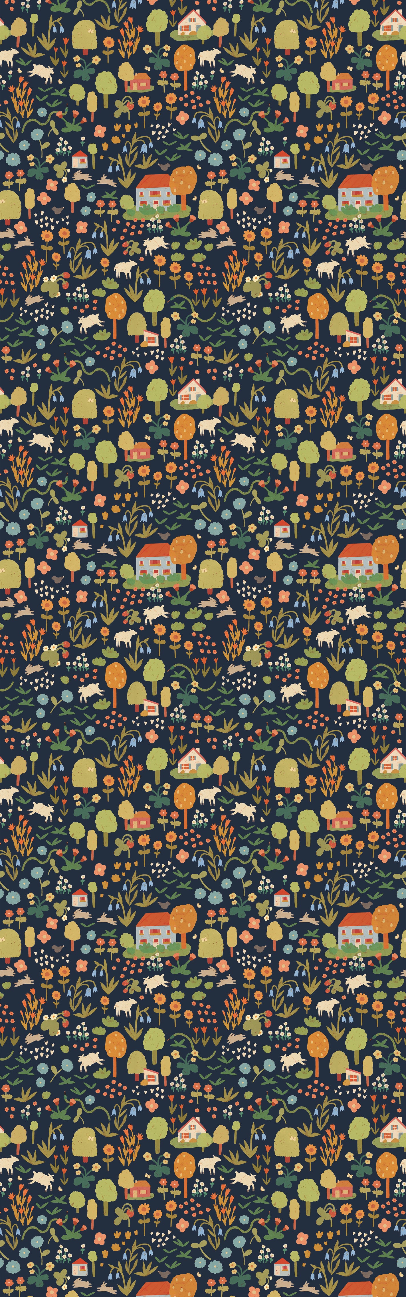 Wildflowers - Ink - Lotte Dirks