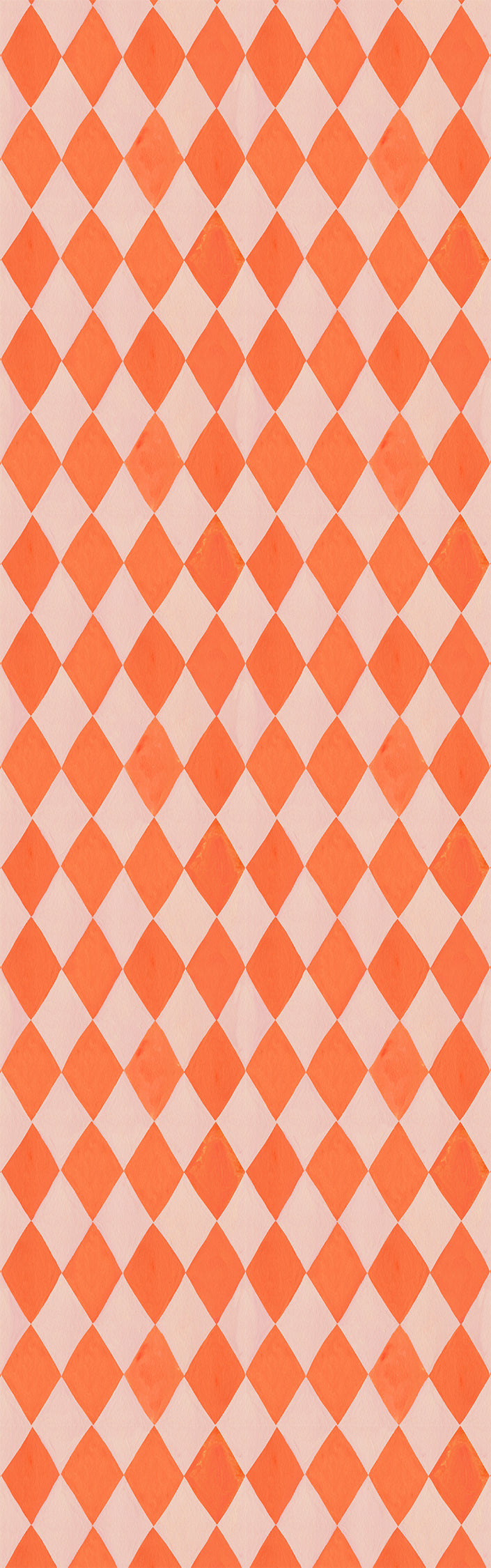 Harlequin Coral Wallpaper – Meet Me at the Wall x Aniek Bartels