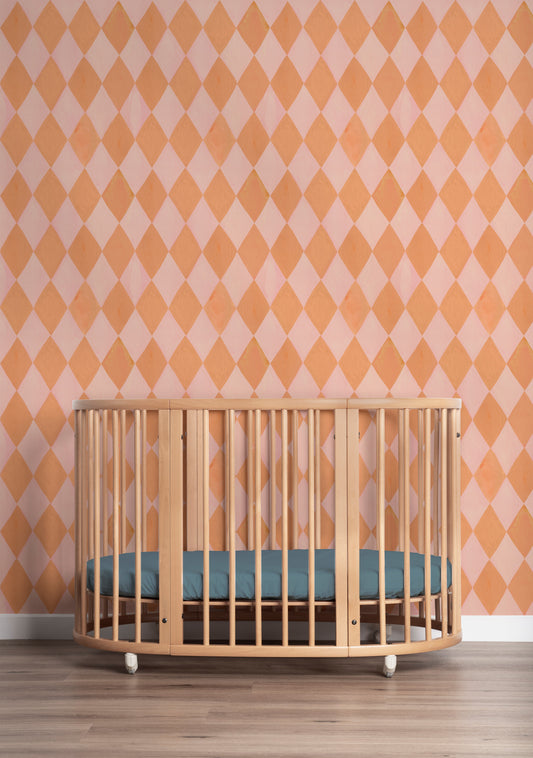 Harlequin Cozy Wallpaper – Meet Me at the Wall x Aniek Bartels