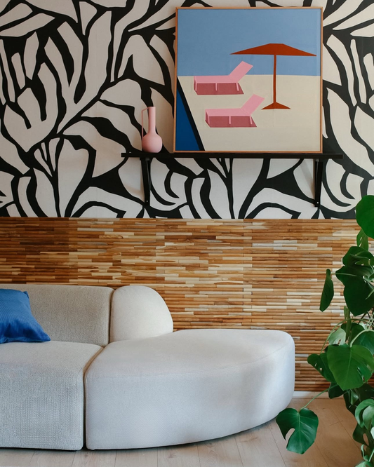 Where Patterns Play: Wallpaper Art by Sabine van Vessem (Flow & Blocks)