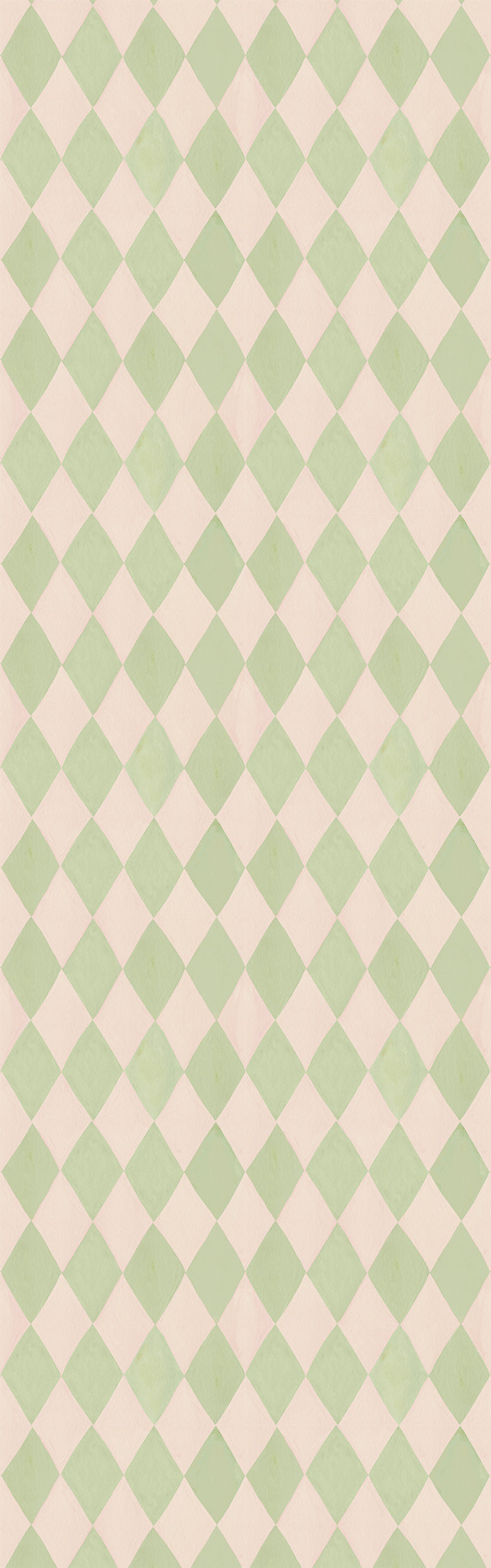 Harlequin Mint Wallpaper – Meet Me at the Wall x Aniek Bartels