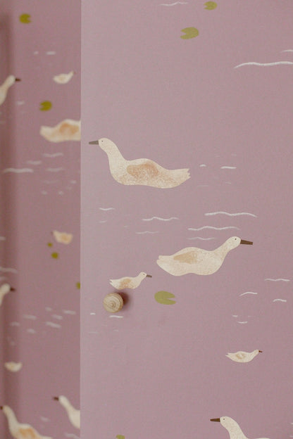 Ducks Mauve - Lotte Dirks