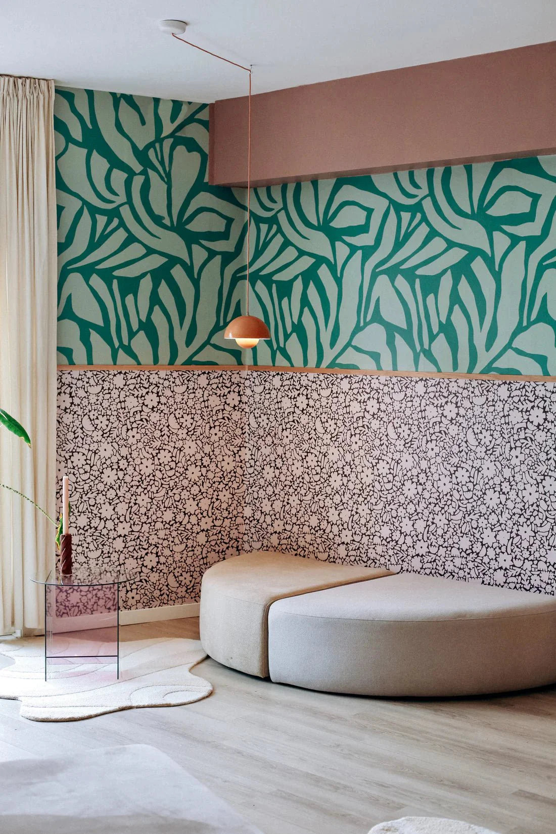 Flowerfield Brown - Naturel Noord