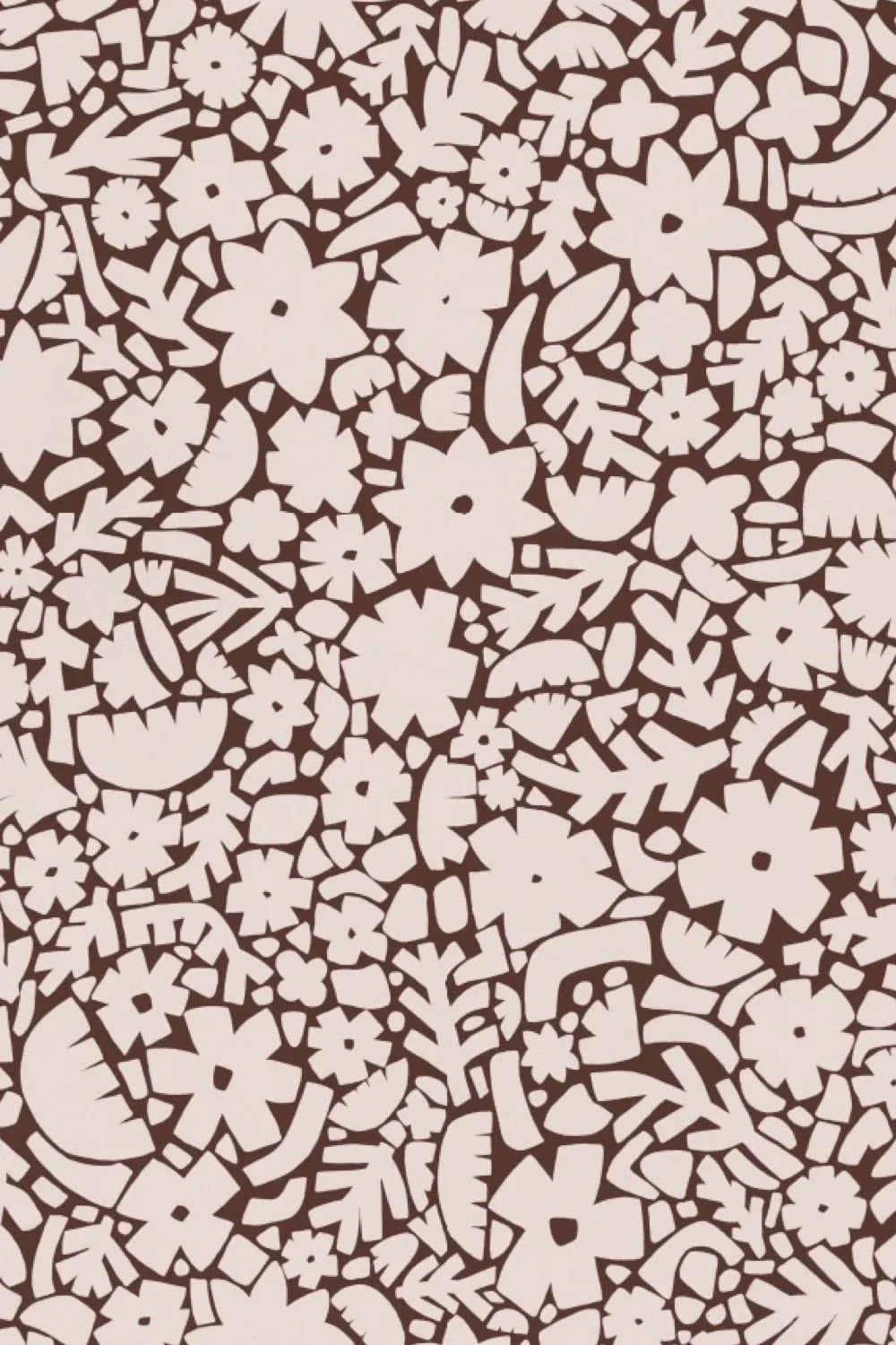 Flowerfield Brown - Naturel Noord