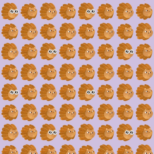 Lion head - Lilac - Aniek Bartels