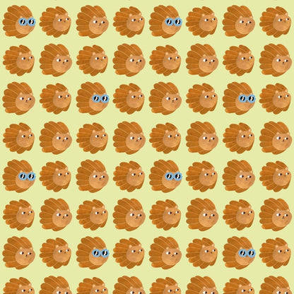 Lion head - Matcha - Aniek Bartels