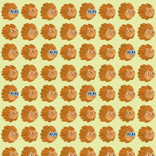 Lion head - Matcha - Aniek Bartels