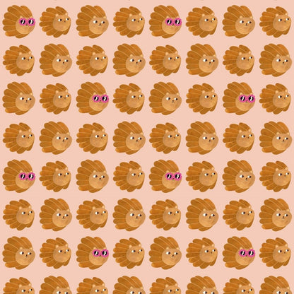 Lion head - Pale Pink - Aniek Bartels