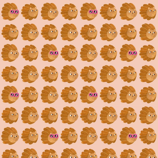 Lion head - Pale Pink - Aniek Bartels