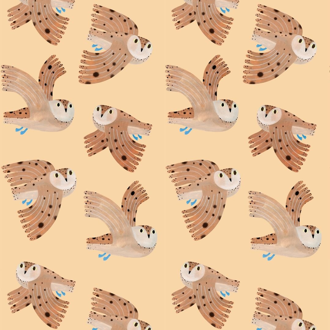 Owl - Creme - Aniek Bartels