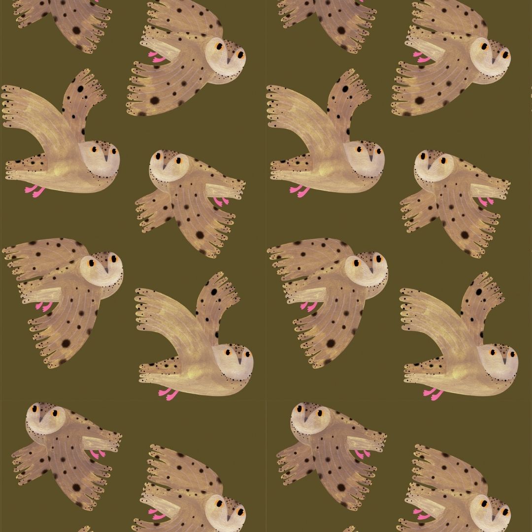 Owl - Fern - Aniek Bartels