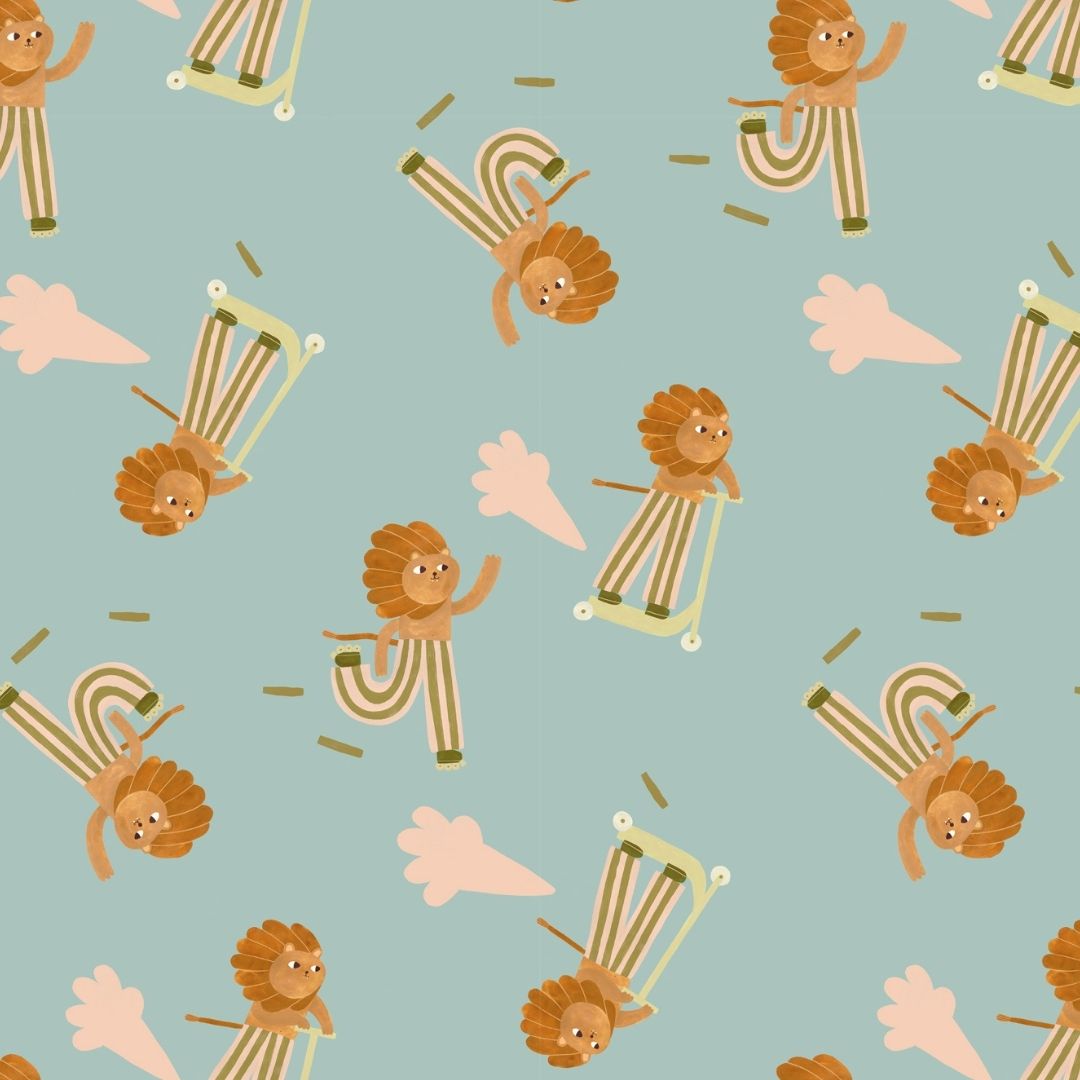 Skating Lion - Cool - Aniek Bartels