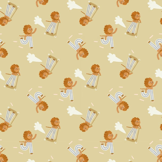 Skating Lion - Neutral - Aniek Bartels