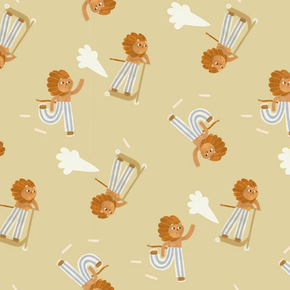 Skating Lion - Neutral - Aniek Bartels