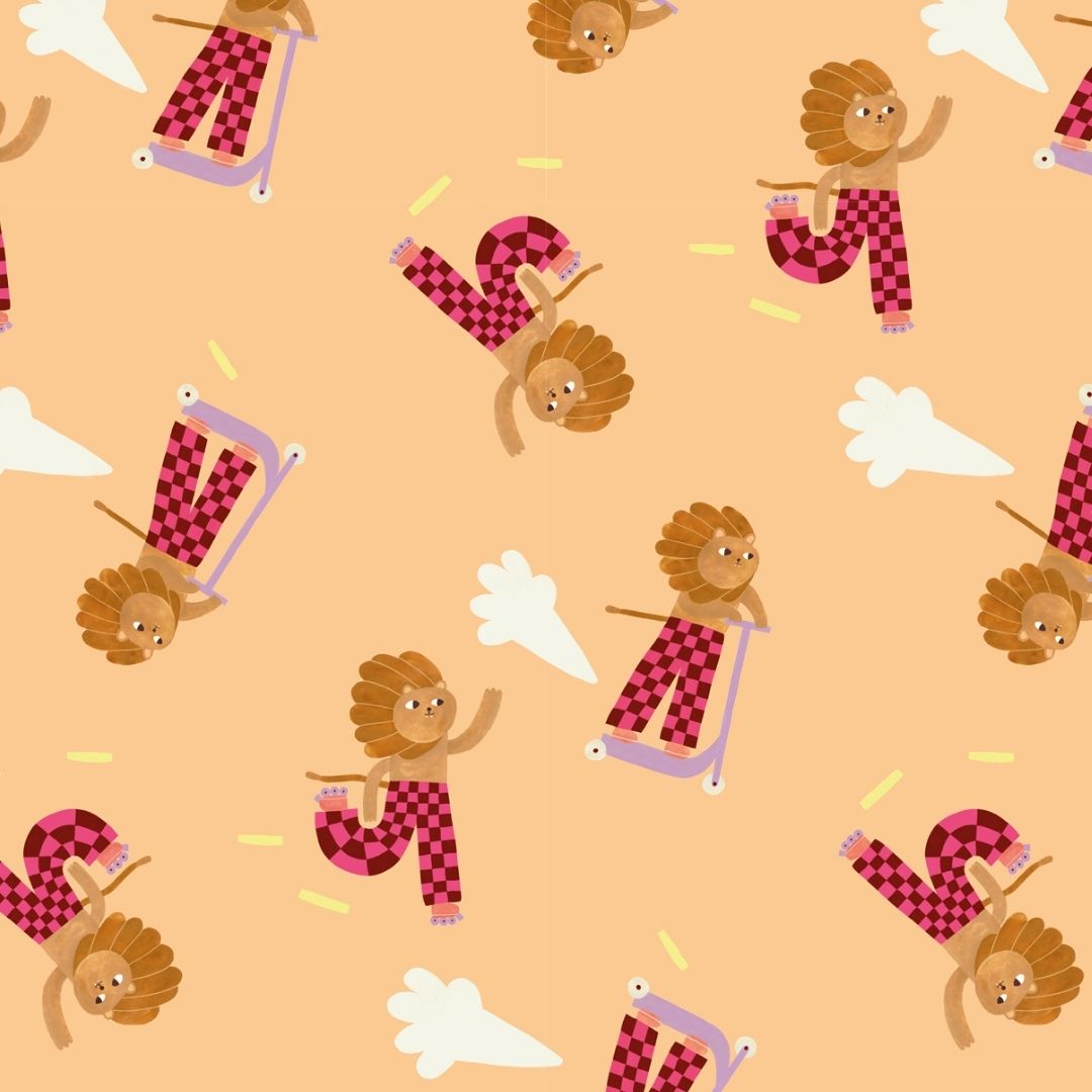 Skating Lion - Sweet - Aniek Bartels