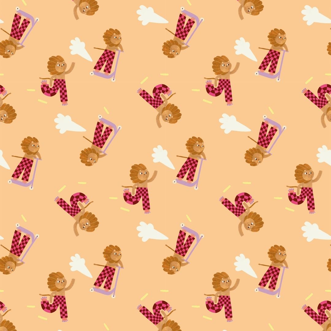 Skating Lion - Sweet - Aniek Bartels