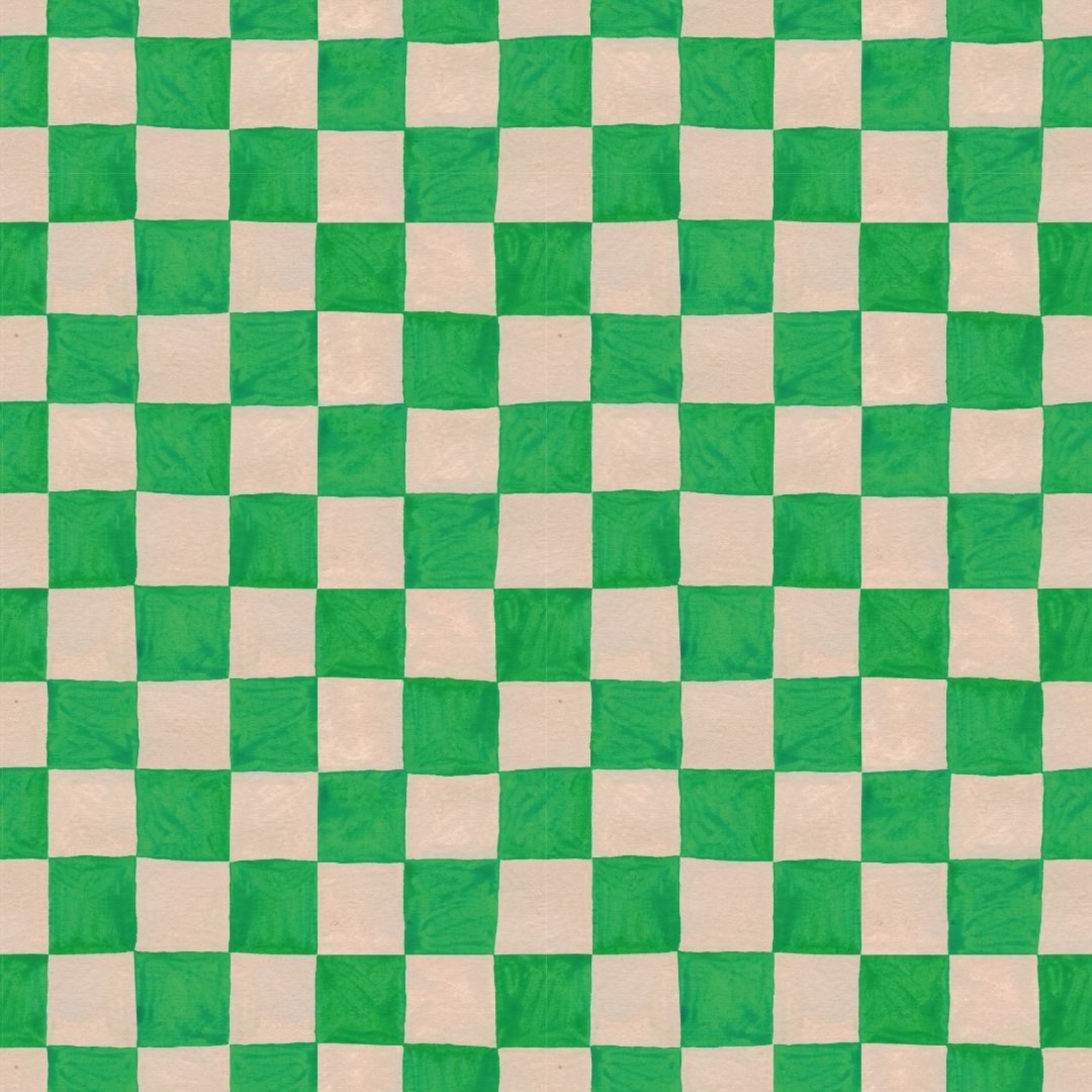 Square blocks green - Aniek Bartels