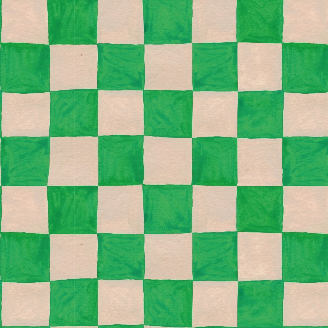Square blocks green - Aniek Bartels