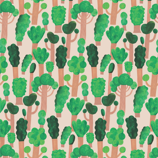 Trees - Pale pink - Aniek Bartels