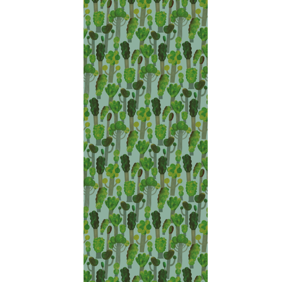 Trees - Sky Blue - Aniek Bartels