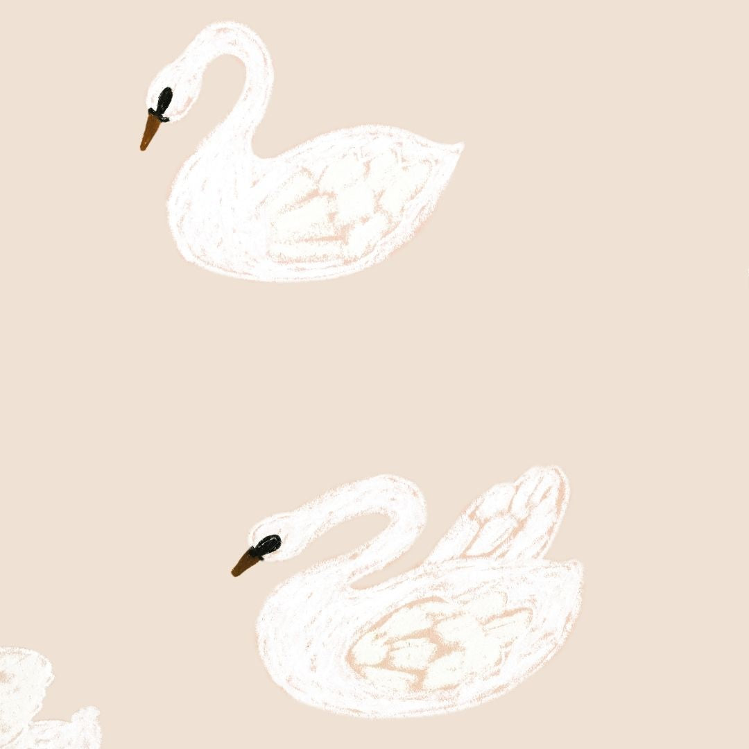 Swans - Beige - Joëlle Wehkamp