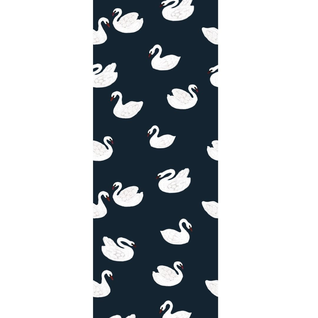 Swans - Night blue - Joëlle Wehkamp