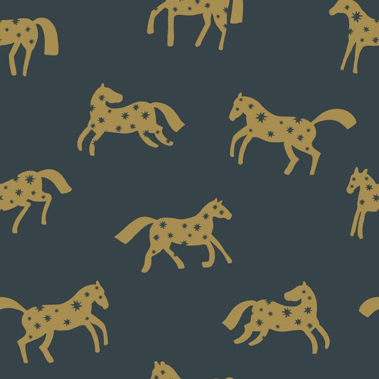 Magic Horses - Night Blue - Joëlle Wehkamp