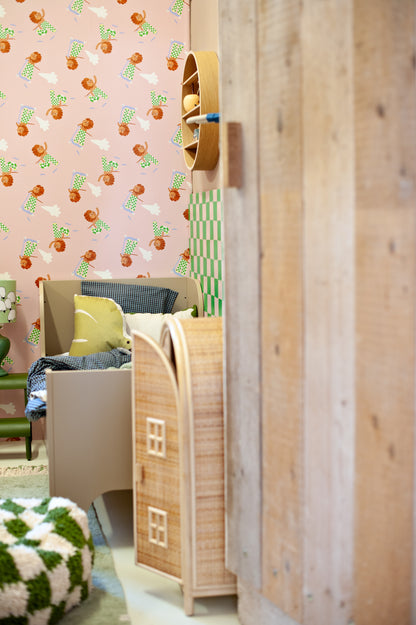 Skating Lion - Green - Aniek Bartels