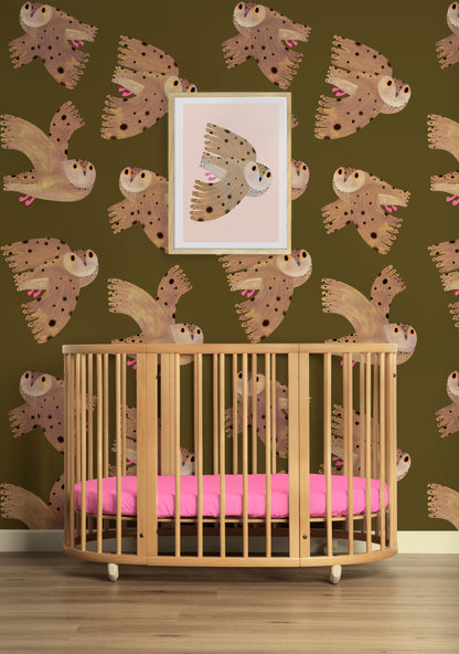 Owl - Fern - Aniek Bartels