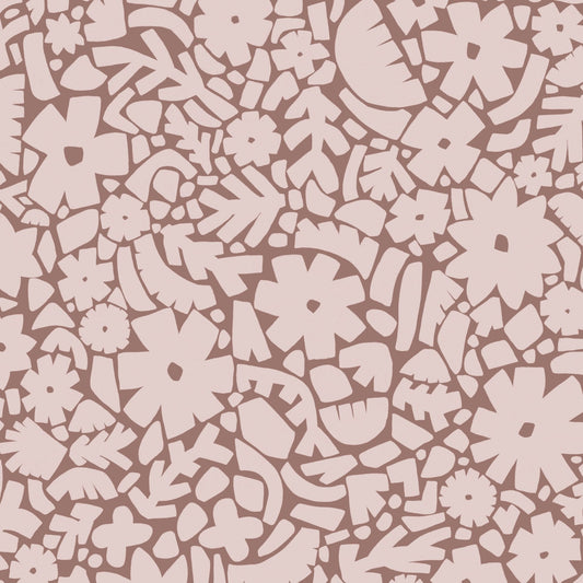 Flowerfield Warm Taupe  - Naturel Noord