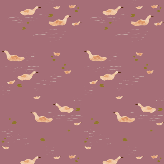 Ducks Mauve - Lotte Dirks