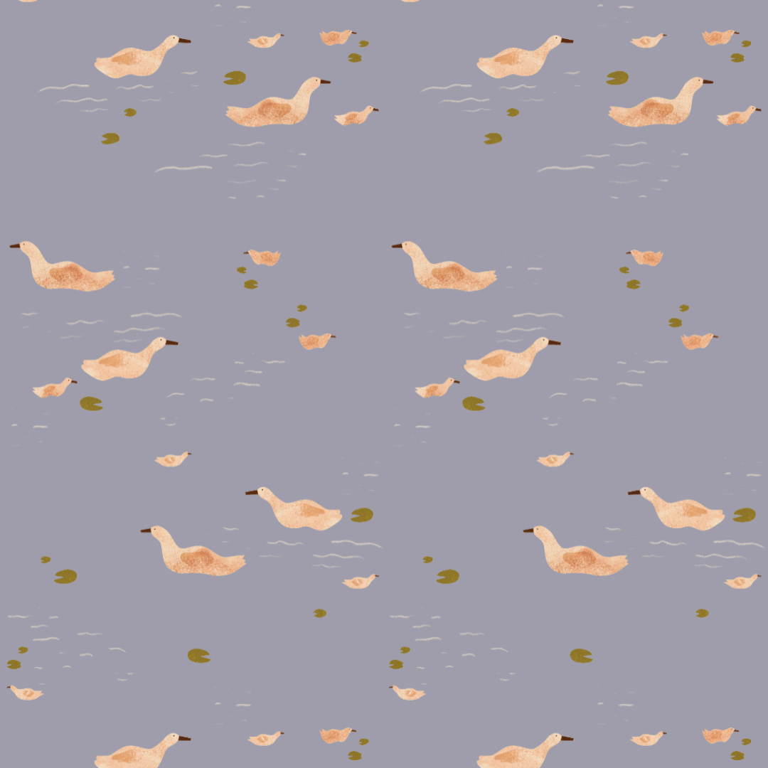 Ducks Smokey Periwinkle - Lotte Dirks