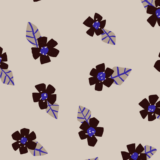 Poppy Flowers Light - Naturel Noord