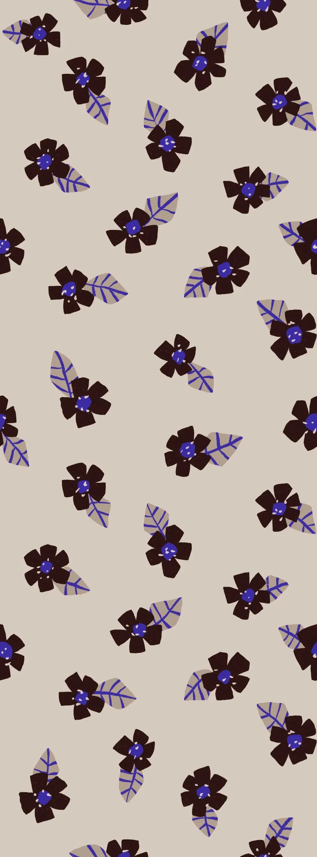 Poppy Flowers Light - Naturel Noord