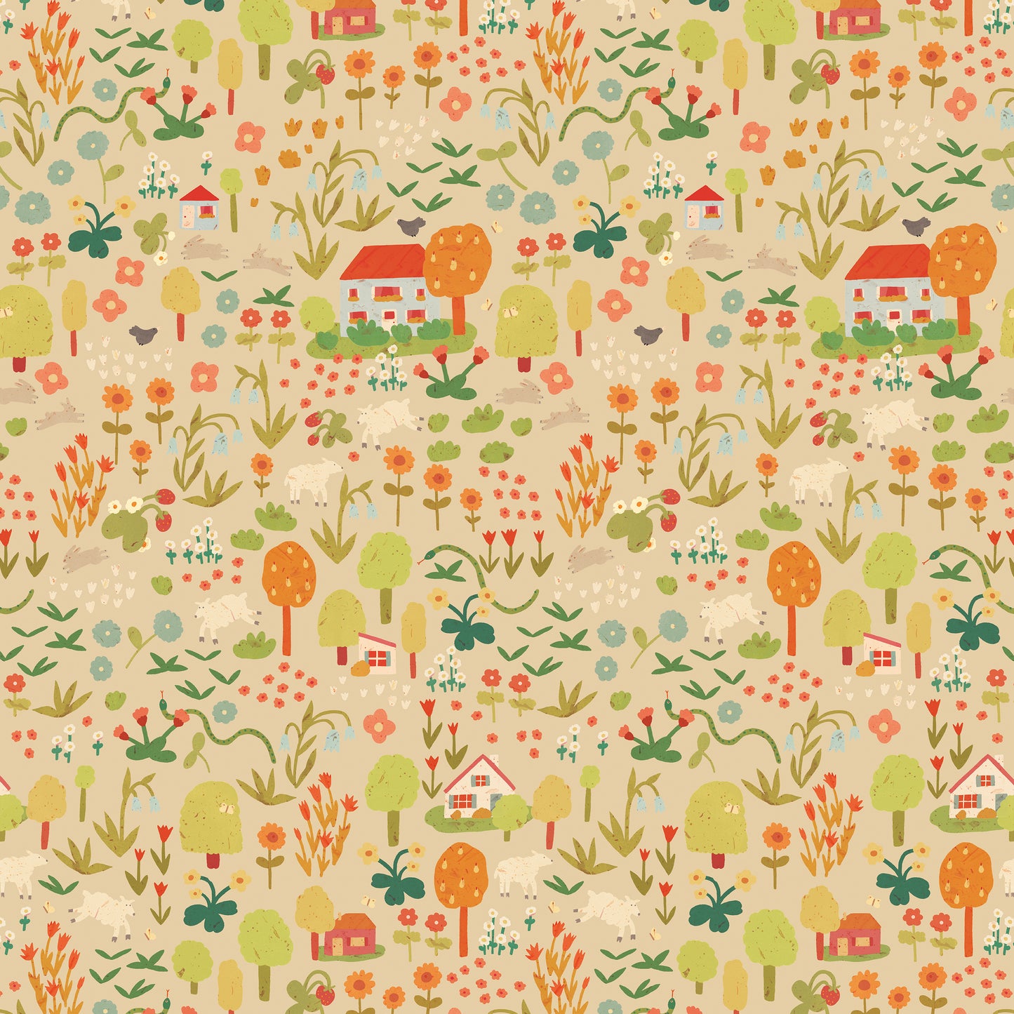 Wildflowers - Biscuit - Lotte Dirks