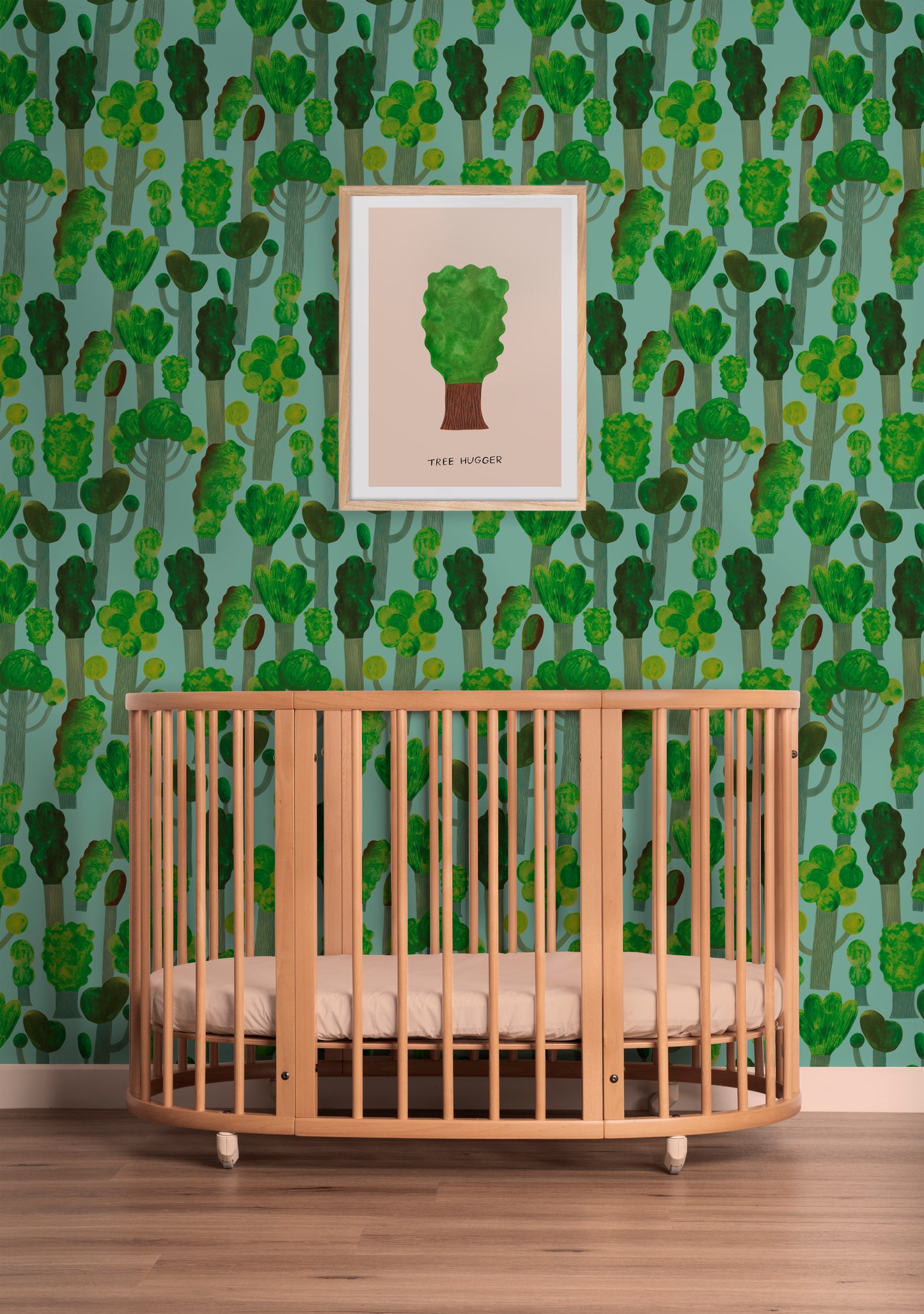 Trees - Sky Blue - Aniek Bartels