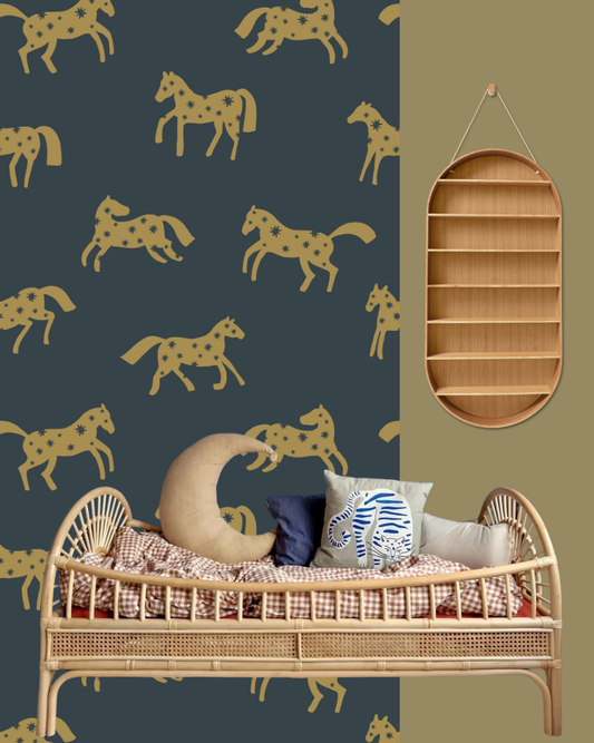 Magic Horses - Night Blue - Joëlle Wehkamp