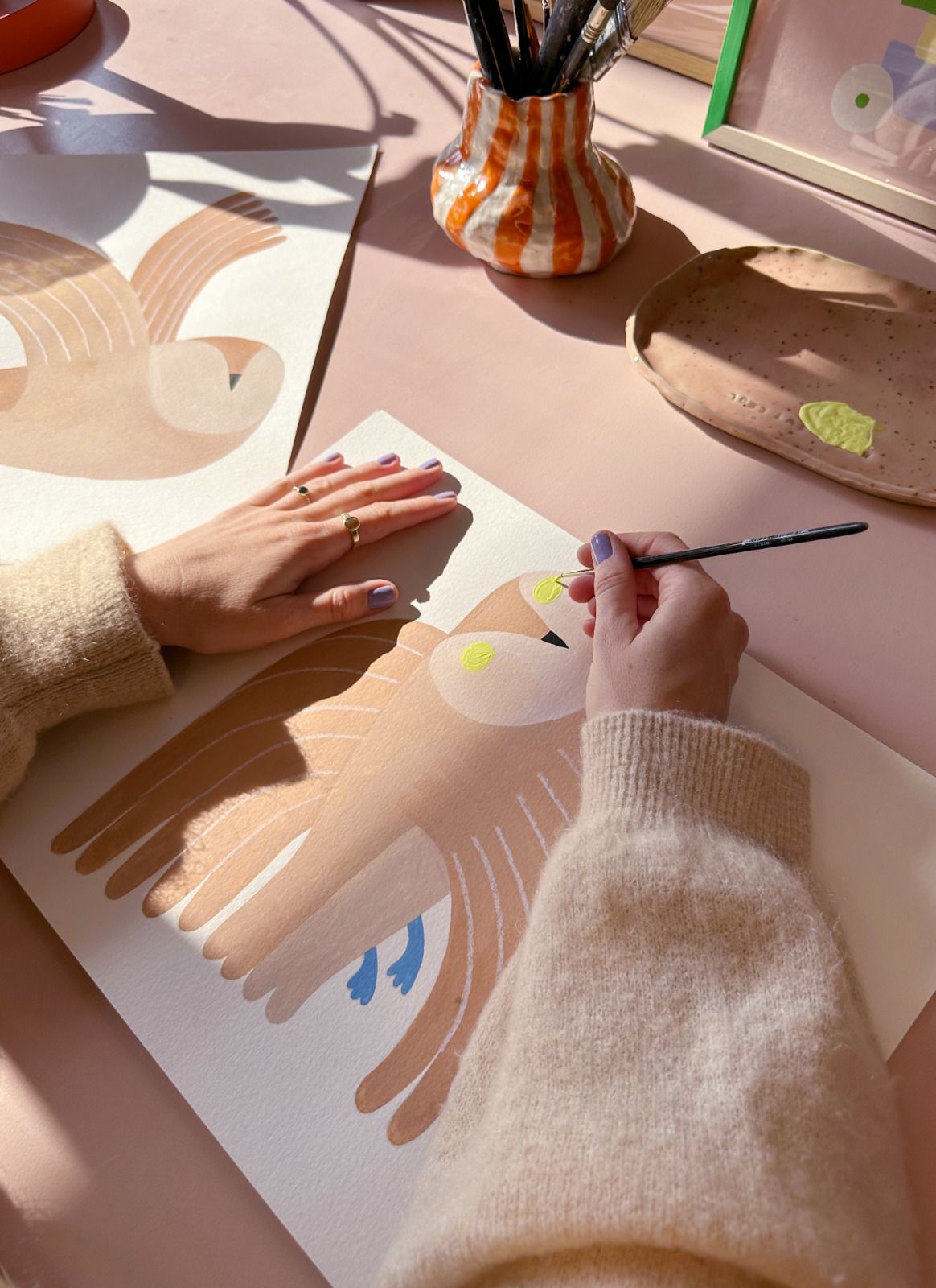 Owl - Sky - Aniek Bartels