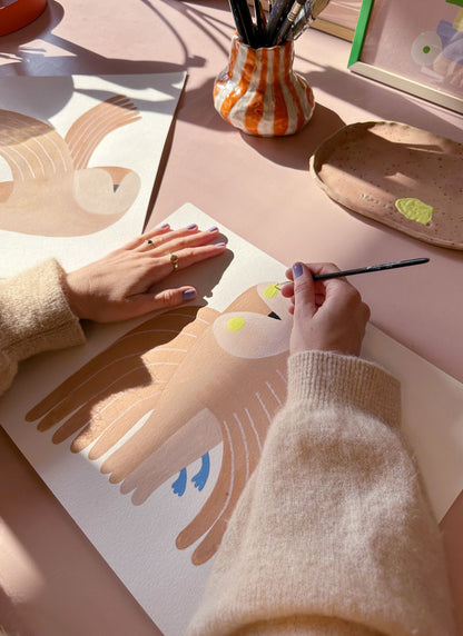 Owl - Sky - Aniek Bartels