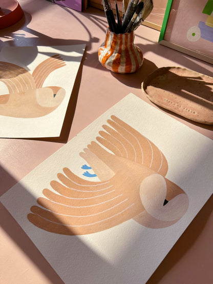 Owl - Sky - Aniek Bartels