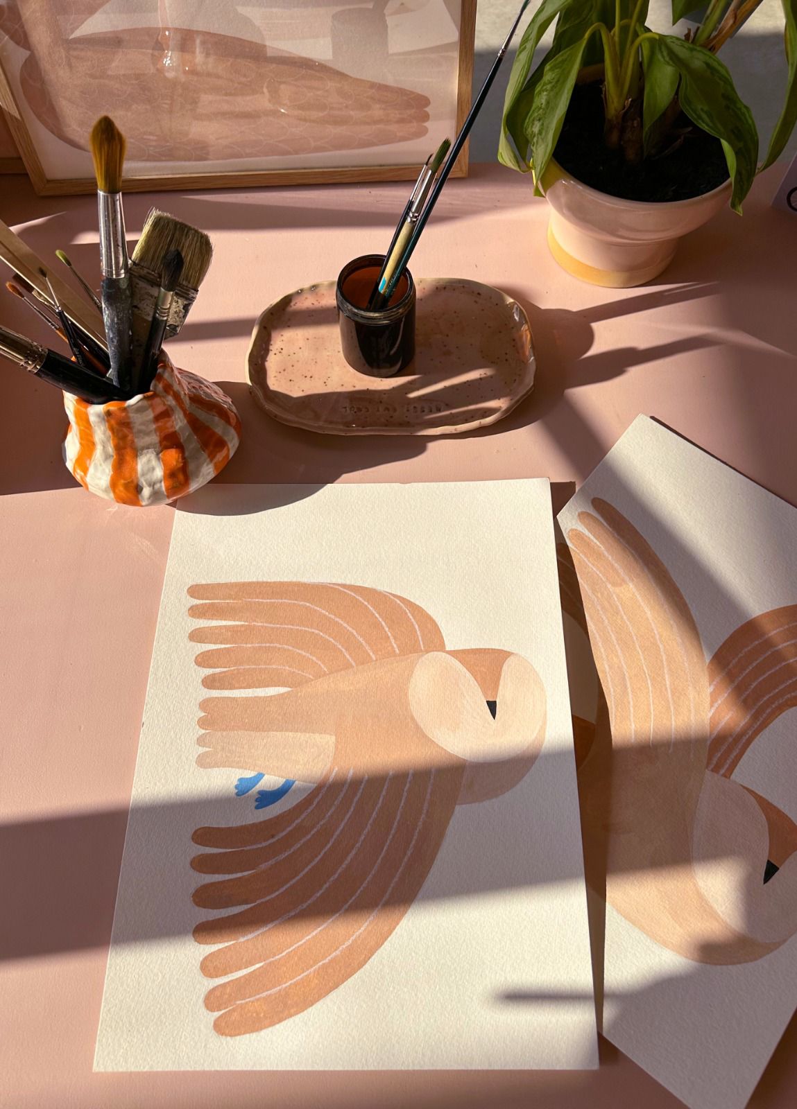 Owl - Fern - Aniek Bartels