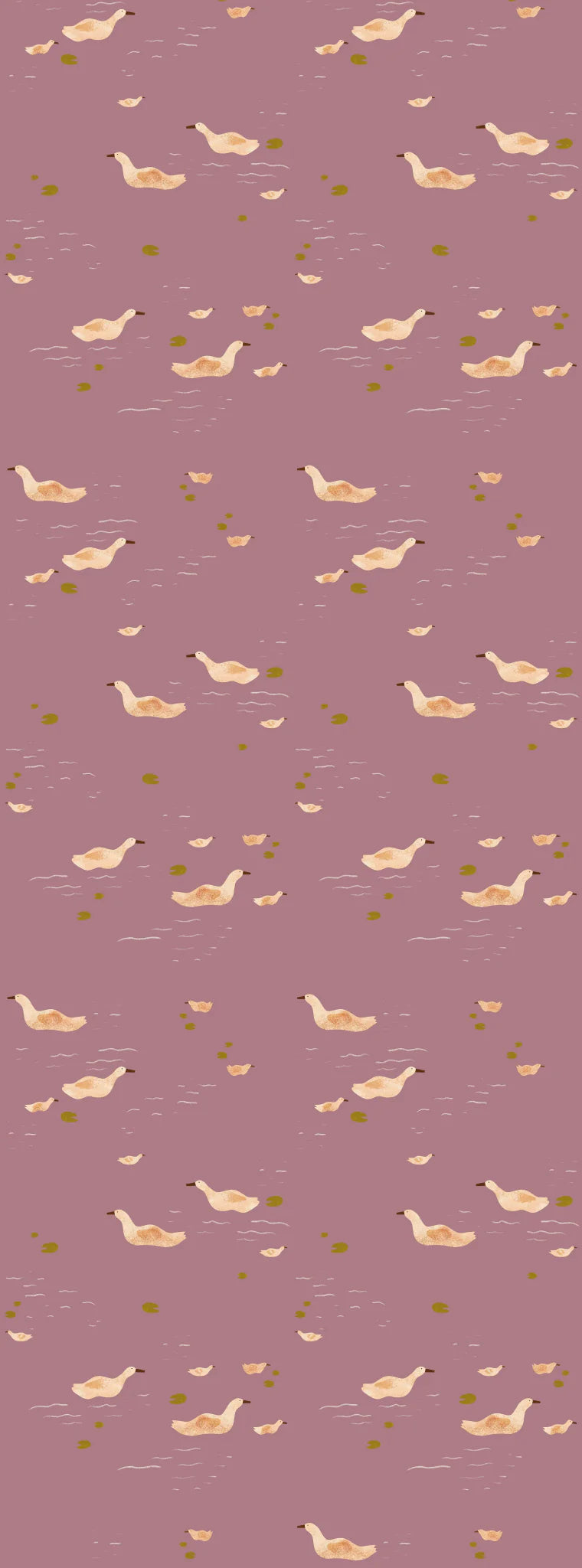 Ducks Mauve - Lotte Dirks