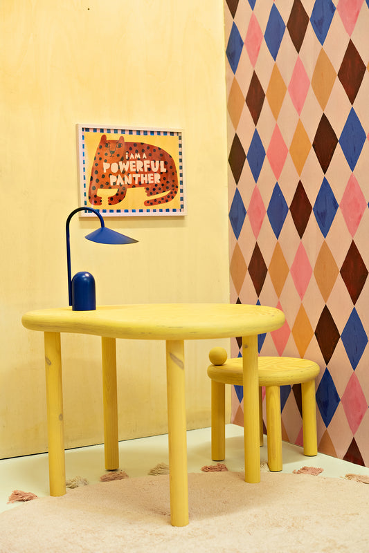 Harlequin Pink Sky Wallpaper – Meet Me at the Wall x Aniek Bartels
