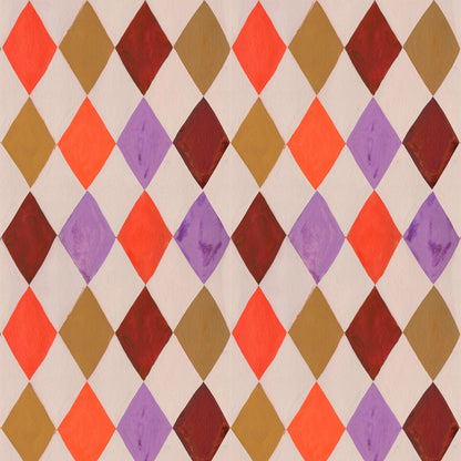Harlequin Circus Wallpaper – Meet Me at the Wall x Aniek Bartels