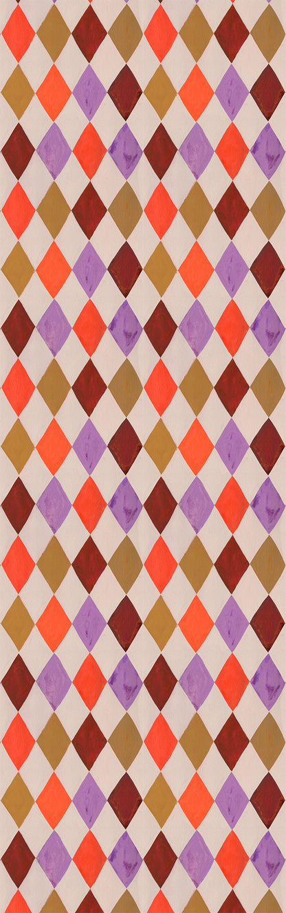 Harlequin Circus Wallpaper – Meet Me at the Wall x Aniek Bartels