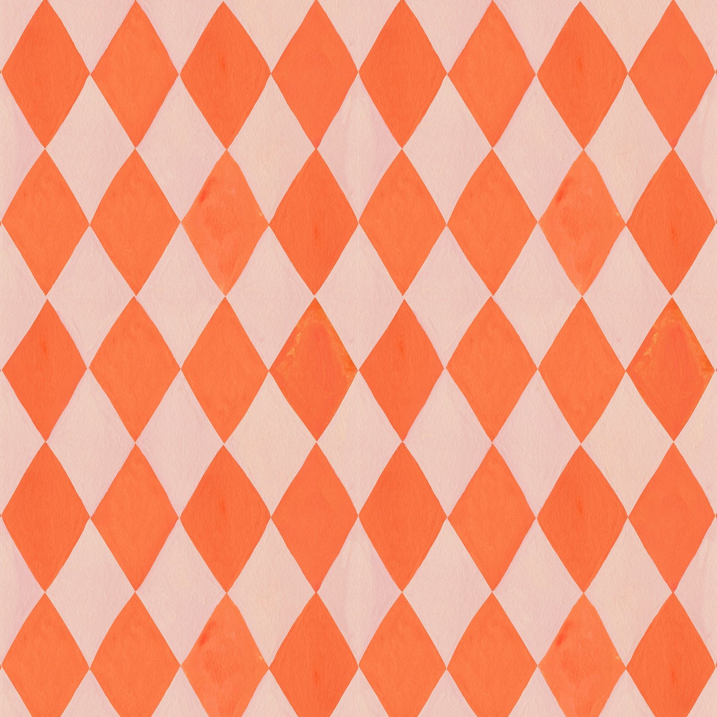 Harlequin Coral Wallpaper – Meet Me at the Wall x Aniek Bartels